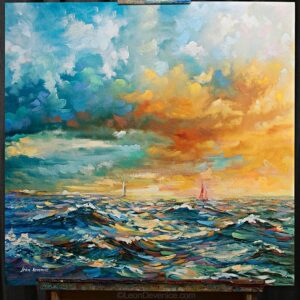 Ocean Blues – Acrylic Print